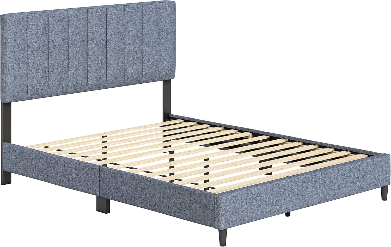 Boyd Sleep Marco de cama Leah, King, color azul