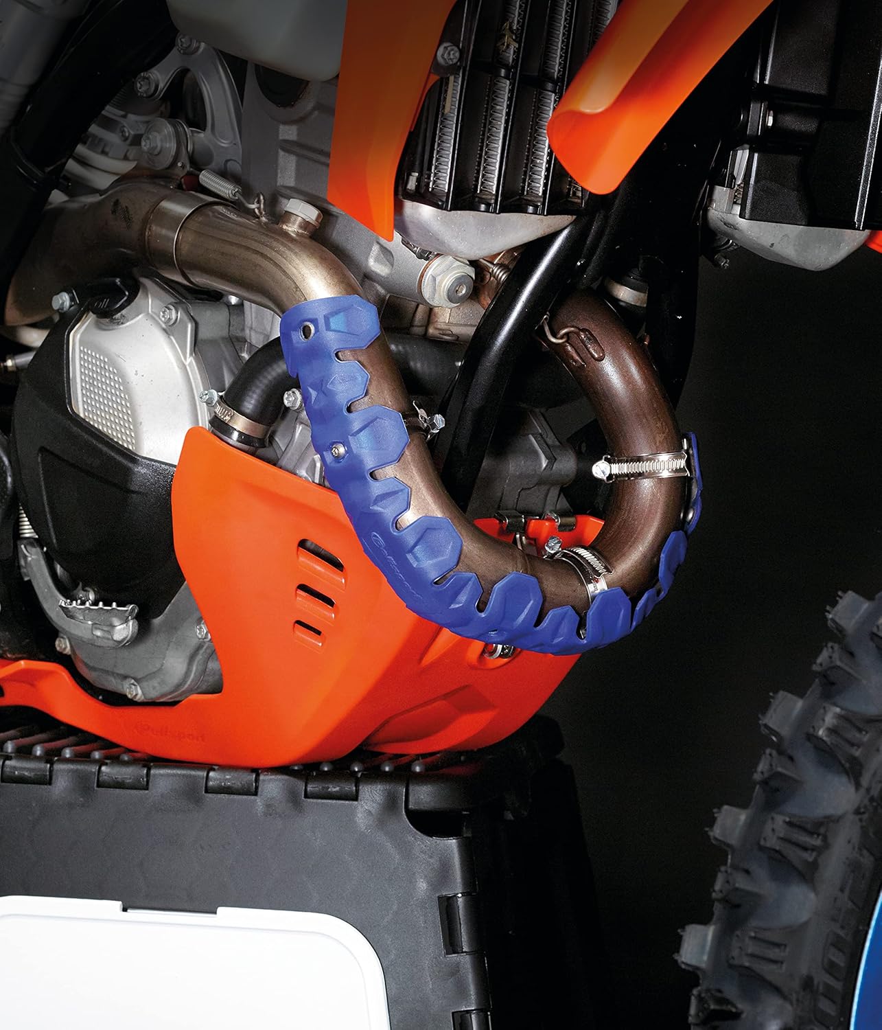 Polisport Armadillo Head Pipe Guard Long 4t Talla única