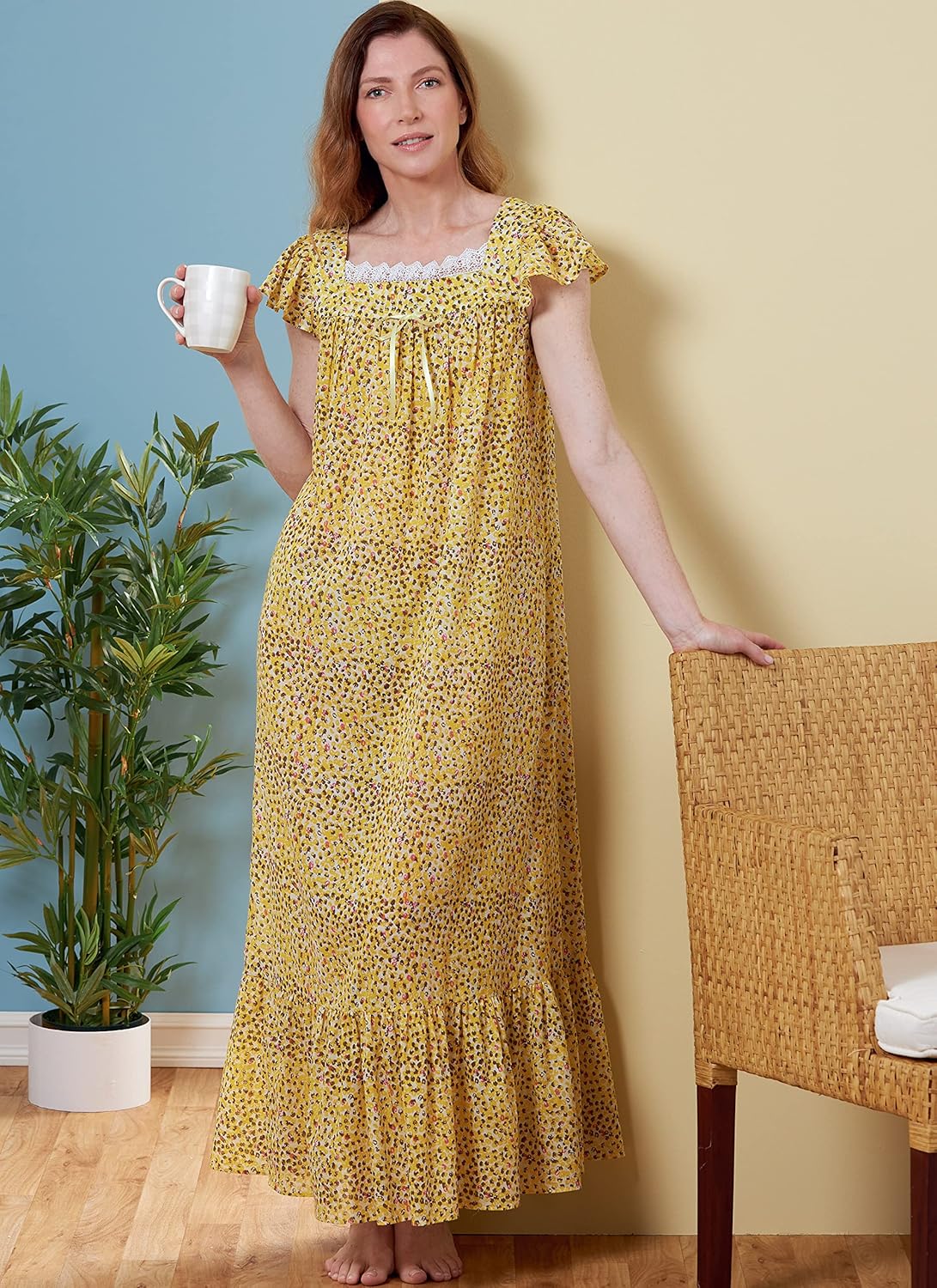 Butterick Misses’ – Kit de patrón de costura de camisones y pantalones cortos, código de diseño B6883, tallas XS-S-M