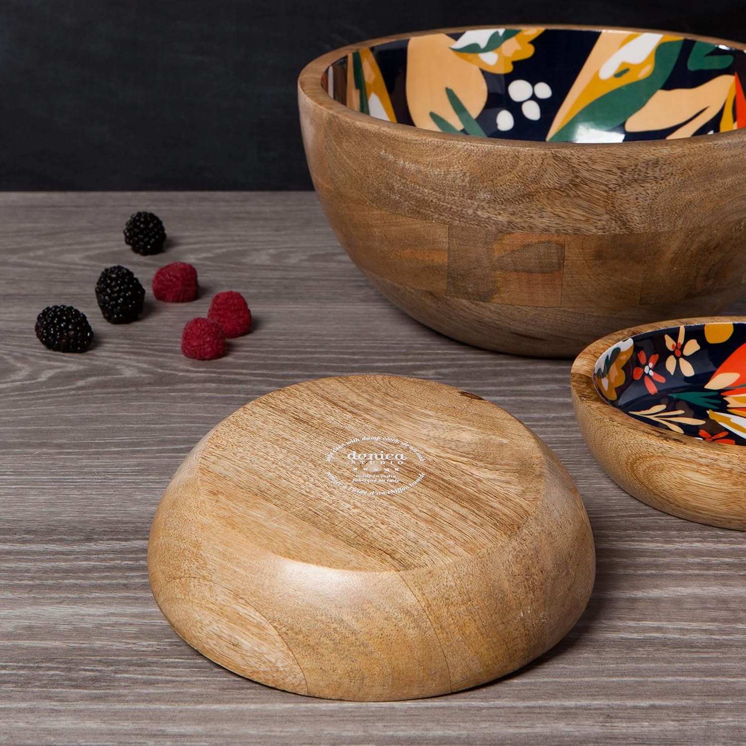 Danica Studio Tazón Superbloom Mango poco profundo, 1 EA