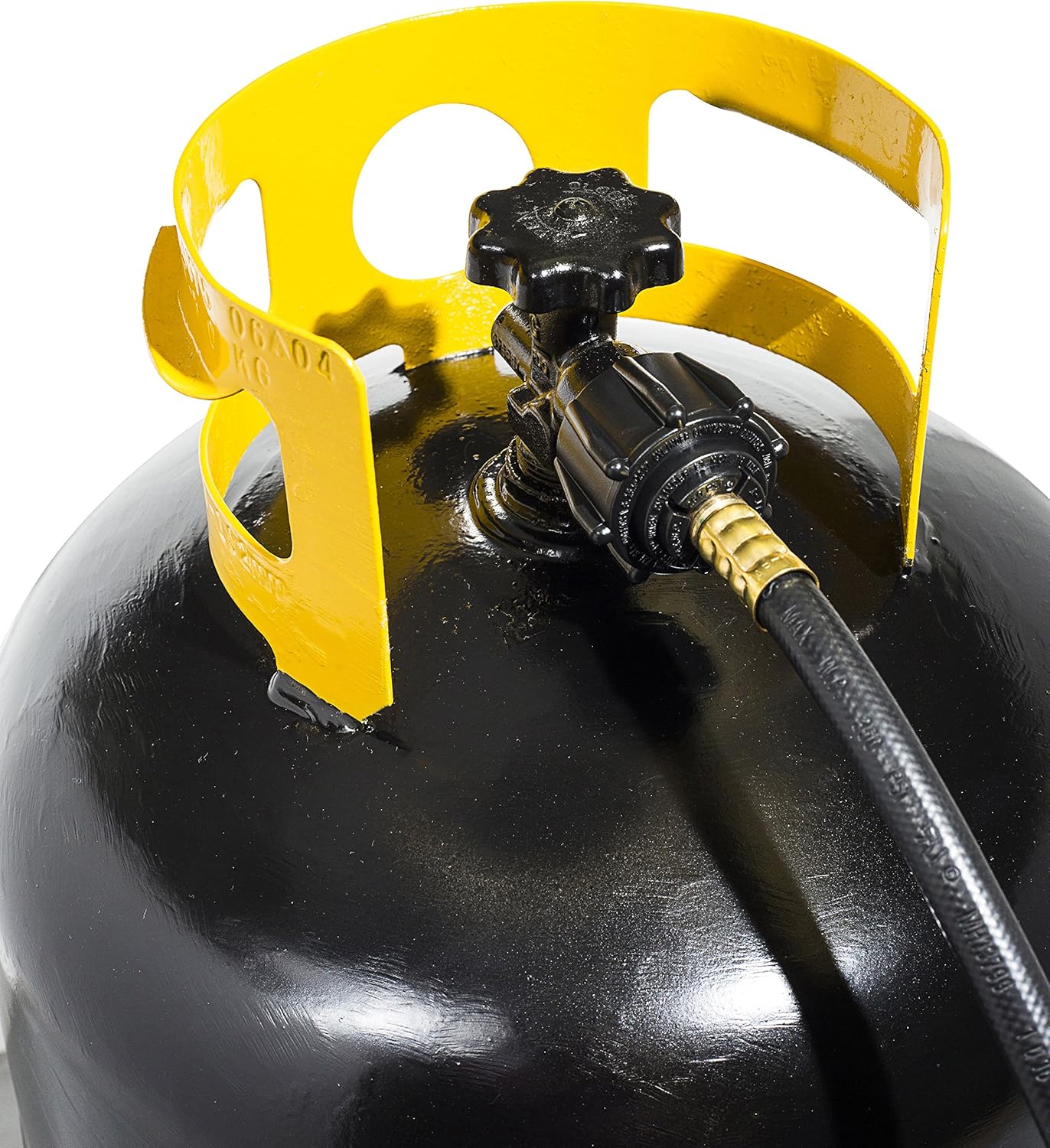 Martin Adaptador de manguera de tanque de goma a granel de 6 pies para uso con reguladores de botellas desechables CSA certificado