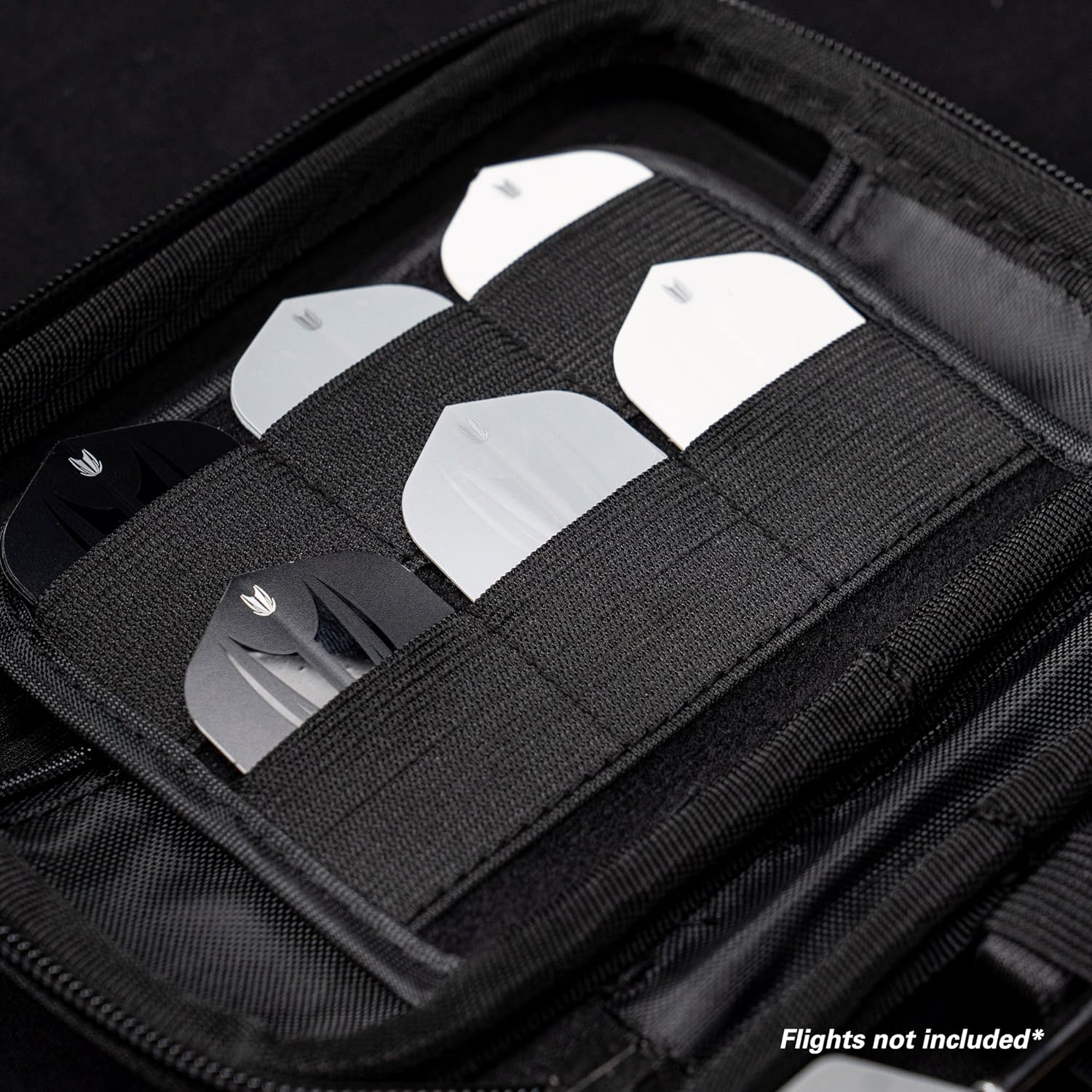 TARGET Darts Takoma XL – Cartera para dardos con capacidad para 6 dardos, soporte protector de dardos EVA con doble cierre de cremallera, accesorios