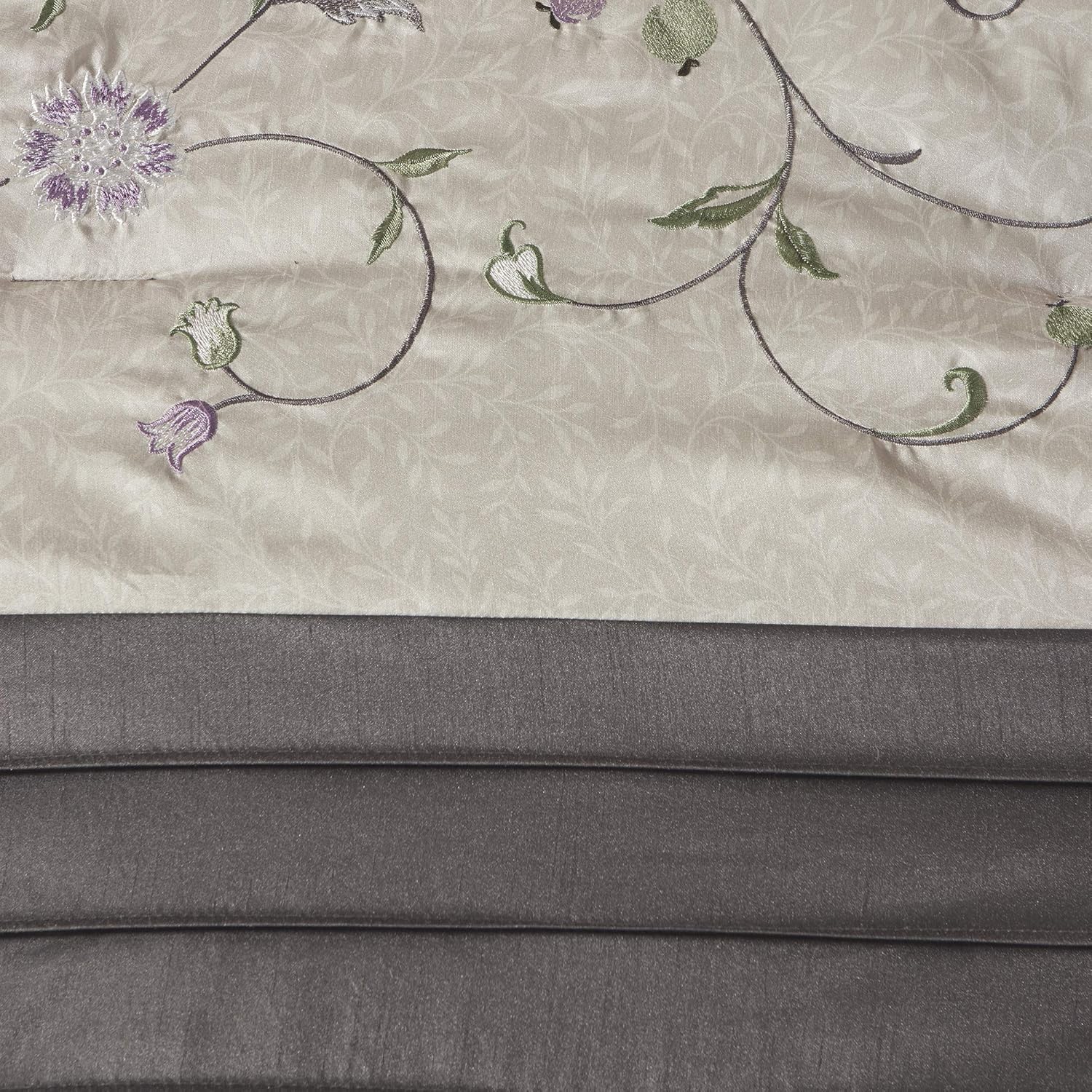 Juego Madison Park All Season, falda de cama a juego, almohadas decorativas