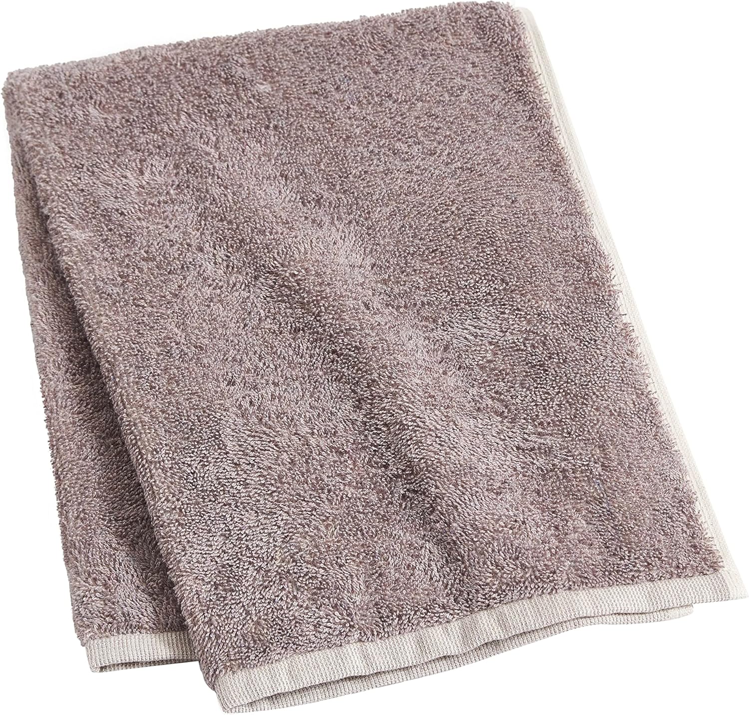 Calvin Klein Melange Solid – Juego de 6 toallas de rizo – 2 de baño, 2 manos y 2 lavadas, 100% algodón, 500 GSM (ciruela)