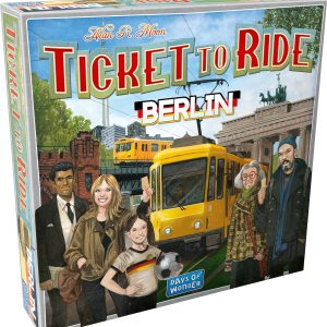 Ticket to Ride Berlin Juego de mesa Juego de estrategia de construcción de rutas de tren Divertido juego familiar para niños y adultos A partir Ticket to Ride Berlin Juego de mesa Juego de estrategia de construcción de rutas de tren Divertido juego familiar para niños y adultos A partir