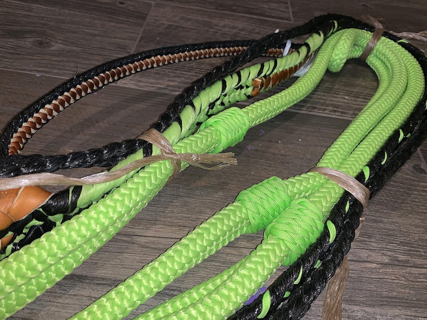 Cuerda de toro Poly Pro 9×7 LH 34″ x 34″ – EPT Bull Ropes Rodeo Rider 16′