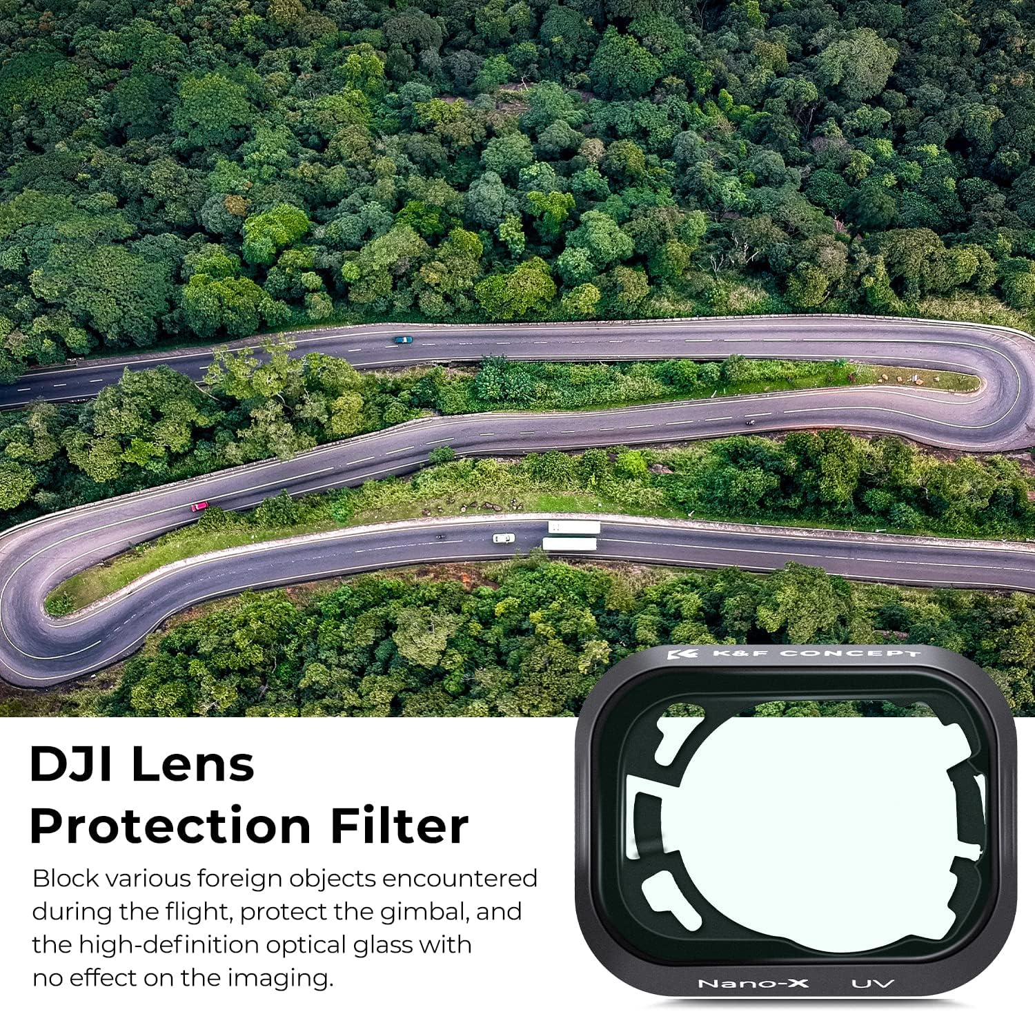 K&F Concept Filtro de protección MCUV Mini 3Mini 3 Pro, 28 filtros UV multicapa compatible con DJI Mini 3Mini 3 Pro