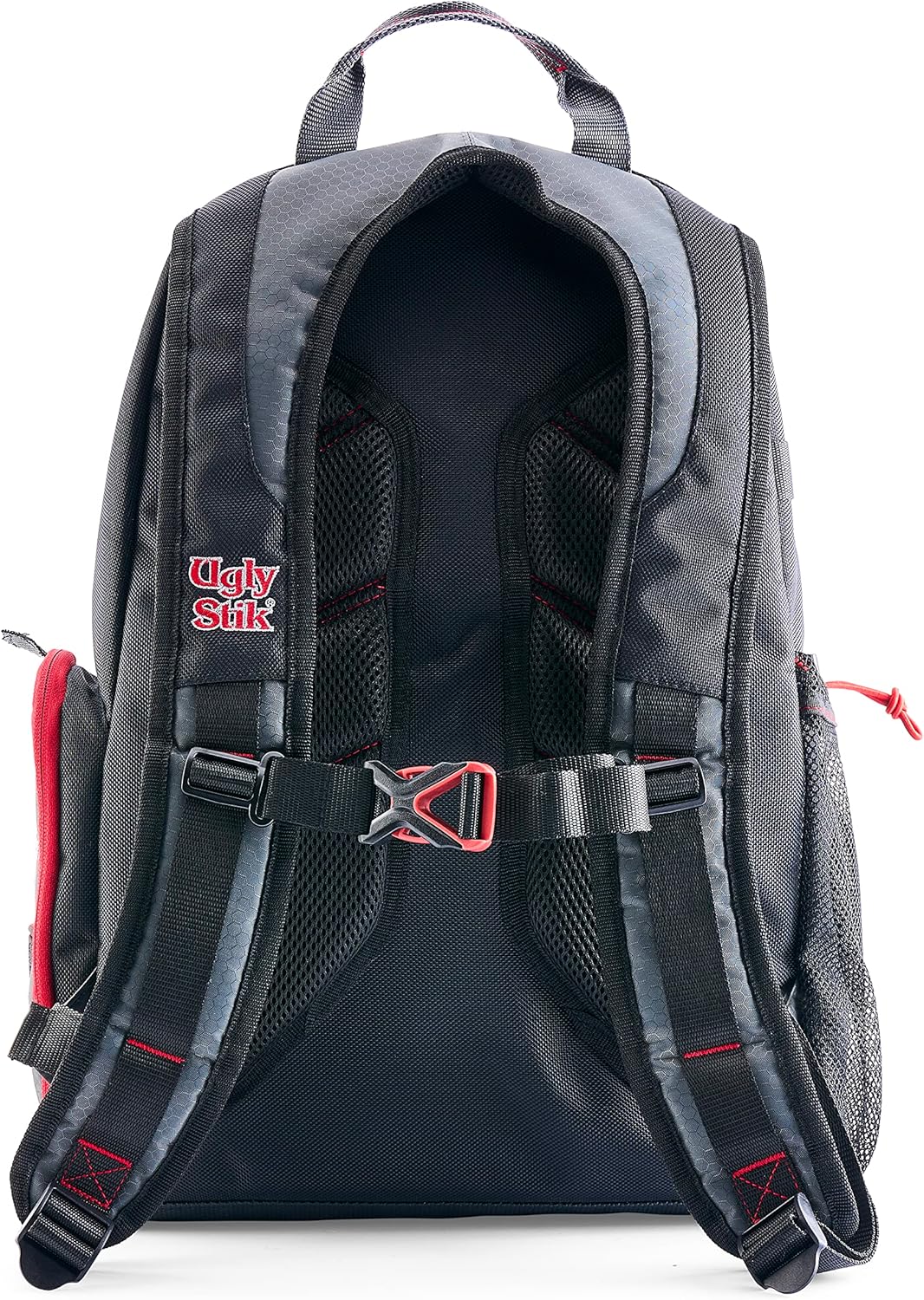 Plano Molding Ugly Stik 3600 Mochila de pesca, incluye 2 cajas de aparejos 3650 StowAway, mochila de aparejos de pesca con correas acolchadas para