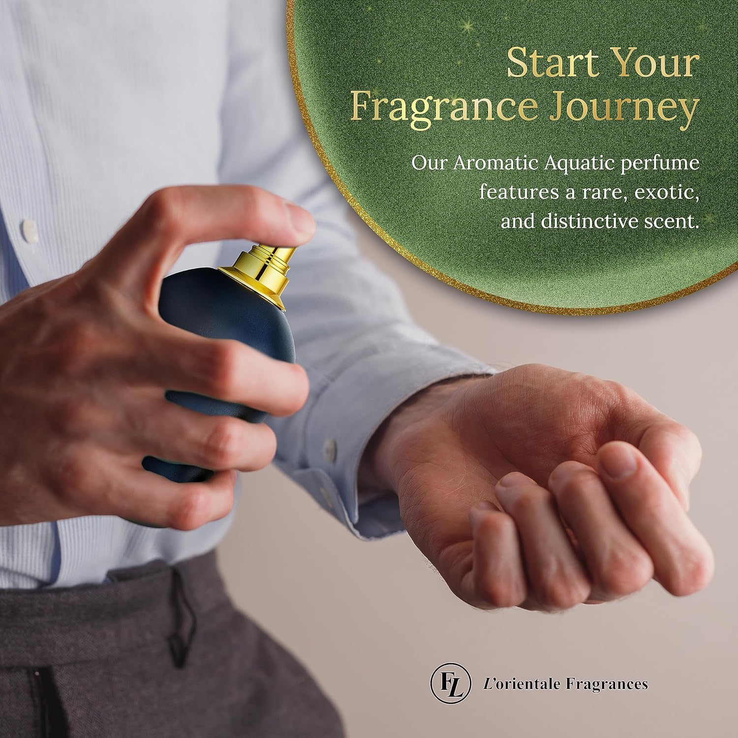 L’ORIENTALE FRAGRANCES Night De Paris Ocean 3.4 fl oz  3.3oz – Perfumes a base de aceite para mujeres y hombres, Eau de Parfum acuático aromático