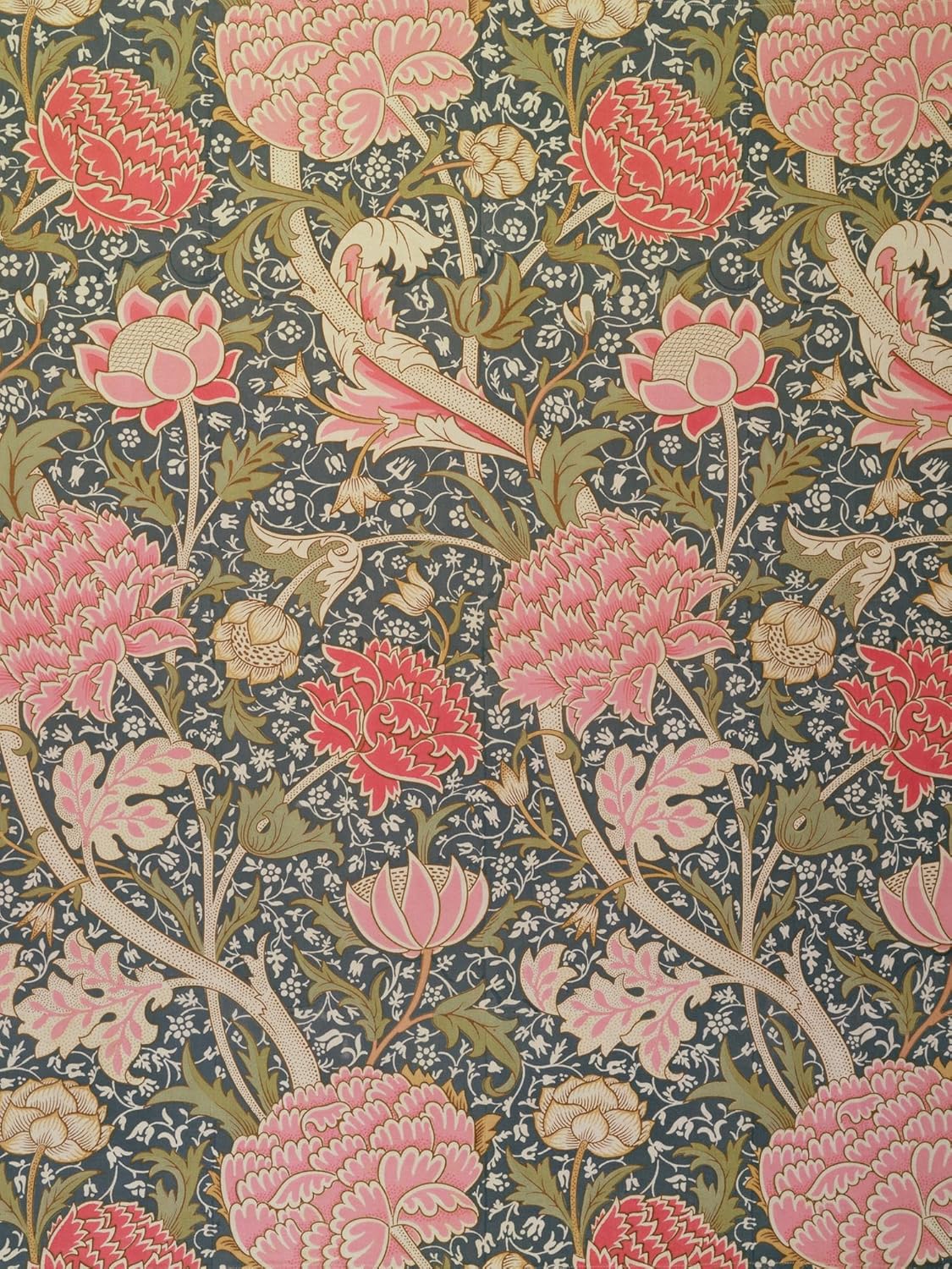 Impresiones artísticas murales Cray, 1884 por William Morris, decoración botánica, 18 x 24 pulgadas