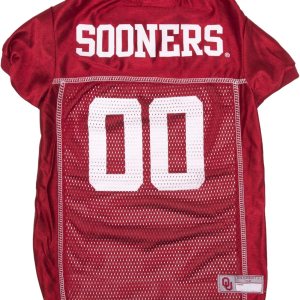 Pets First Camiseta de malla para perro o gato del equipo universitario de la NCAA Oklahoma Sooners, talla XS, camiseta con licencia para perro Pets First Camiseta de malla para perro o gato del equipo universitario de la NCAA Oklahoma Sooners, talla XS, camiseta con licencia para perro