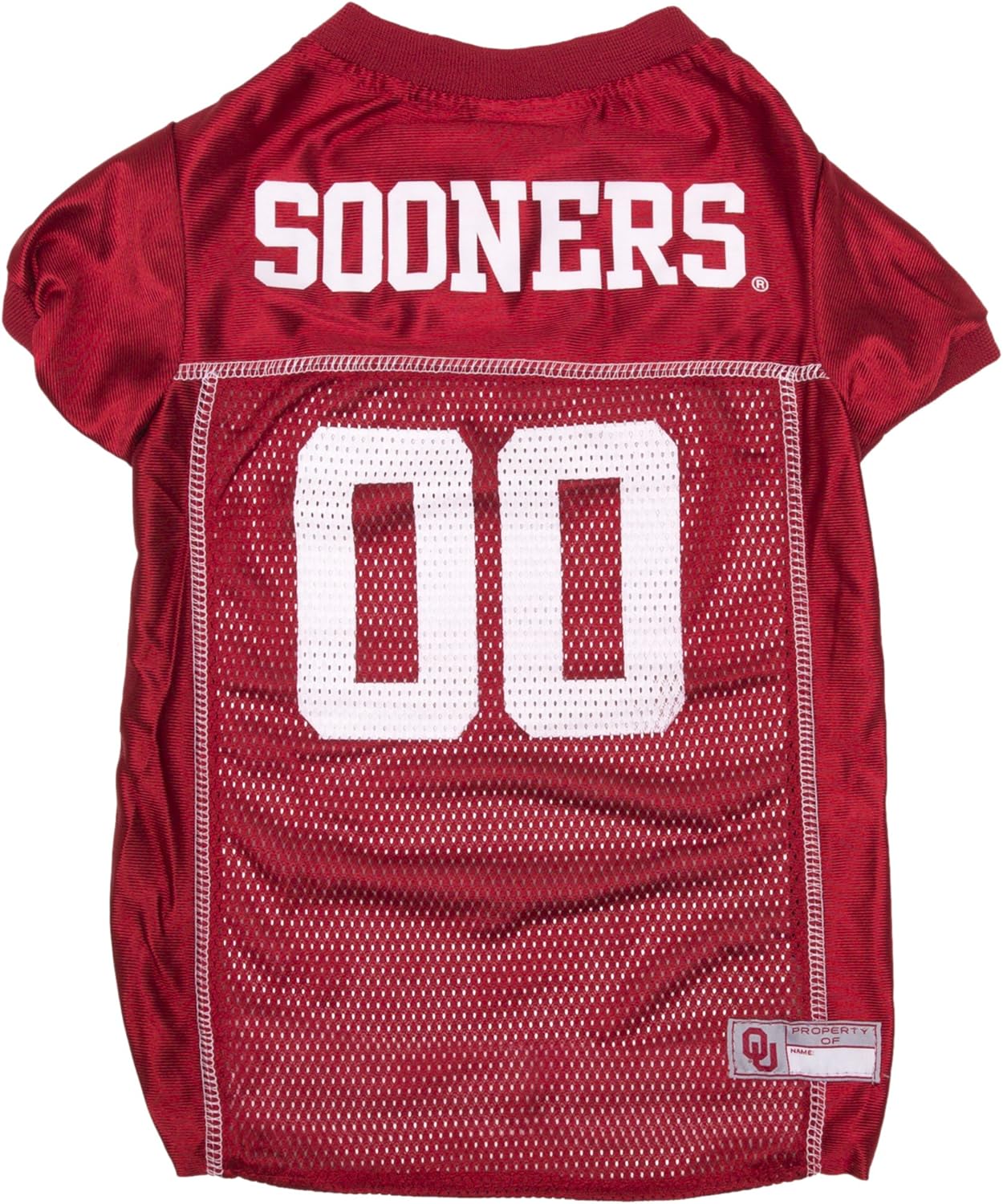 Pets First Camiseta de malla para perro o gato del equipo universitario de la NCAA Oklahoma Sooners, talla XS, camiseta con licencia para perro