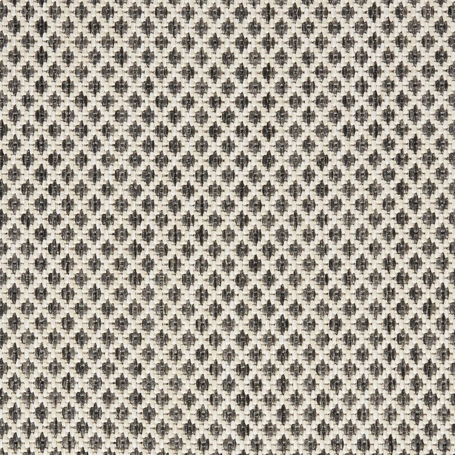 Nourison Courtyard – Alfombra de 8 pies, cuadrada para interiores y exteriores, fácil de limpiar, no se desprende, para dormitorio, sala de estar,