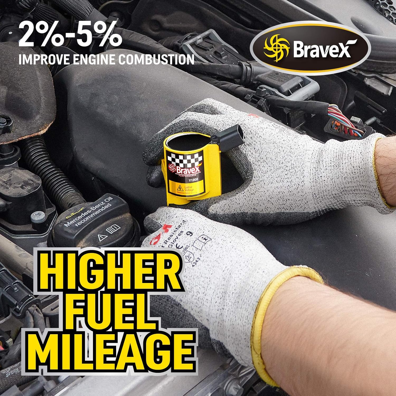 Paquete de bobinas de encendido de alto rendimiento y bujía SP479 – Actualización 15% más de energía para Ford F-150 F-250 F-350 4.6L 5.4L V8 Corona
