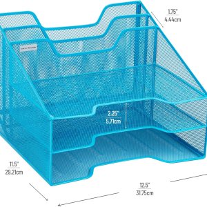 Mind Reader organizador de malla metálica para escritorio Colombia