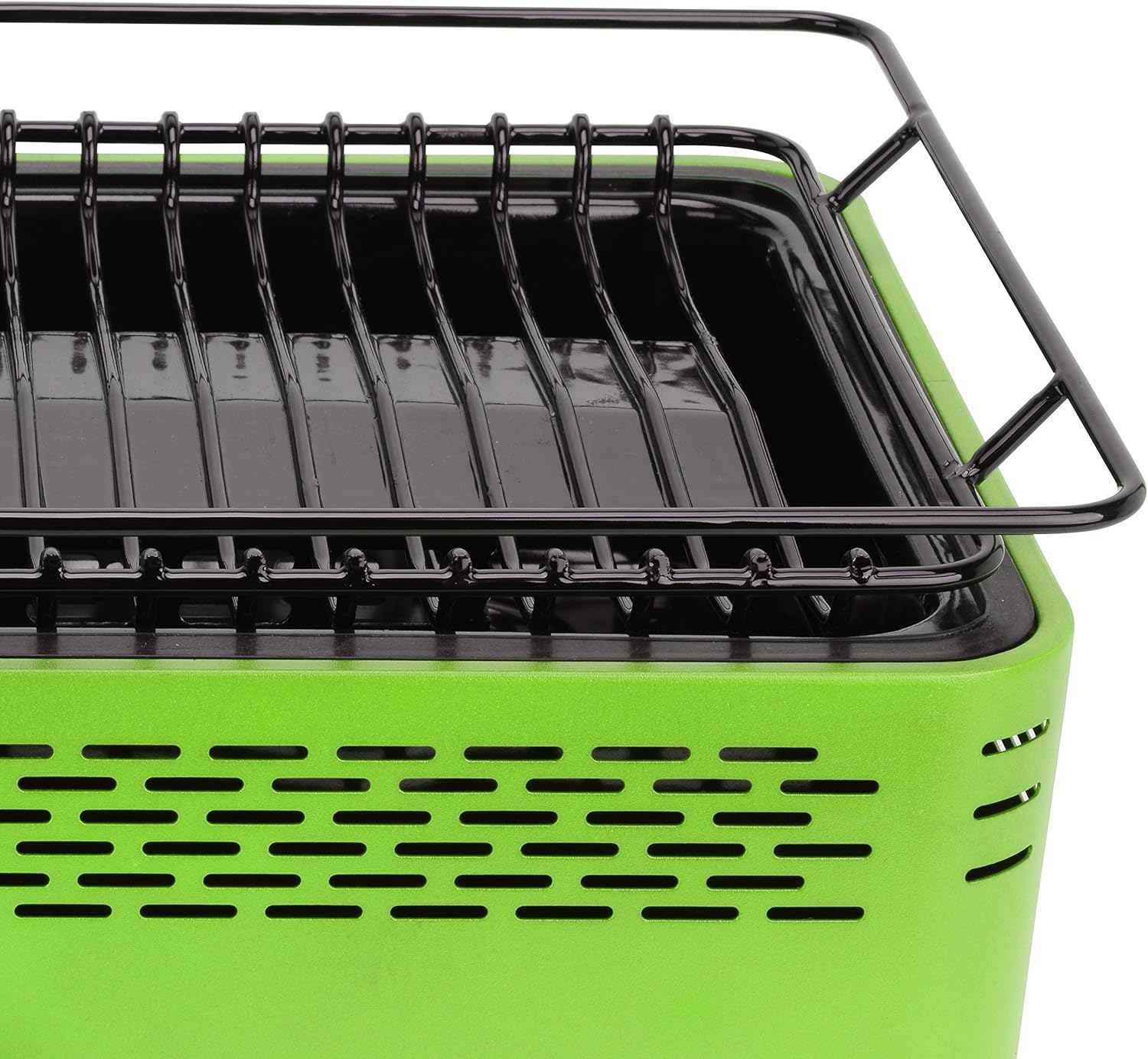 Brentwood BBF-31G – Barbacoa portátil sin humo, antiadherente, verde