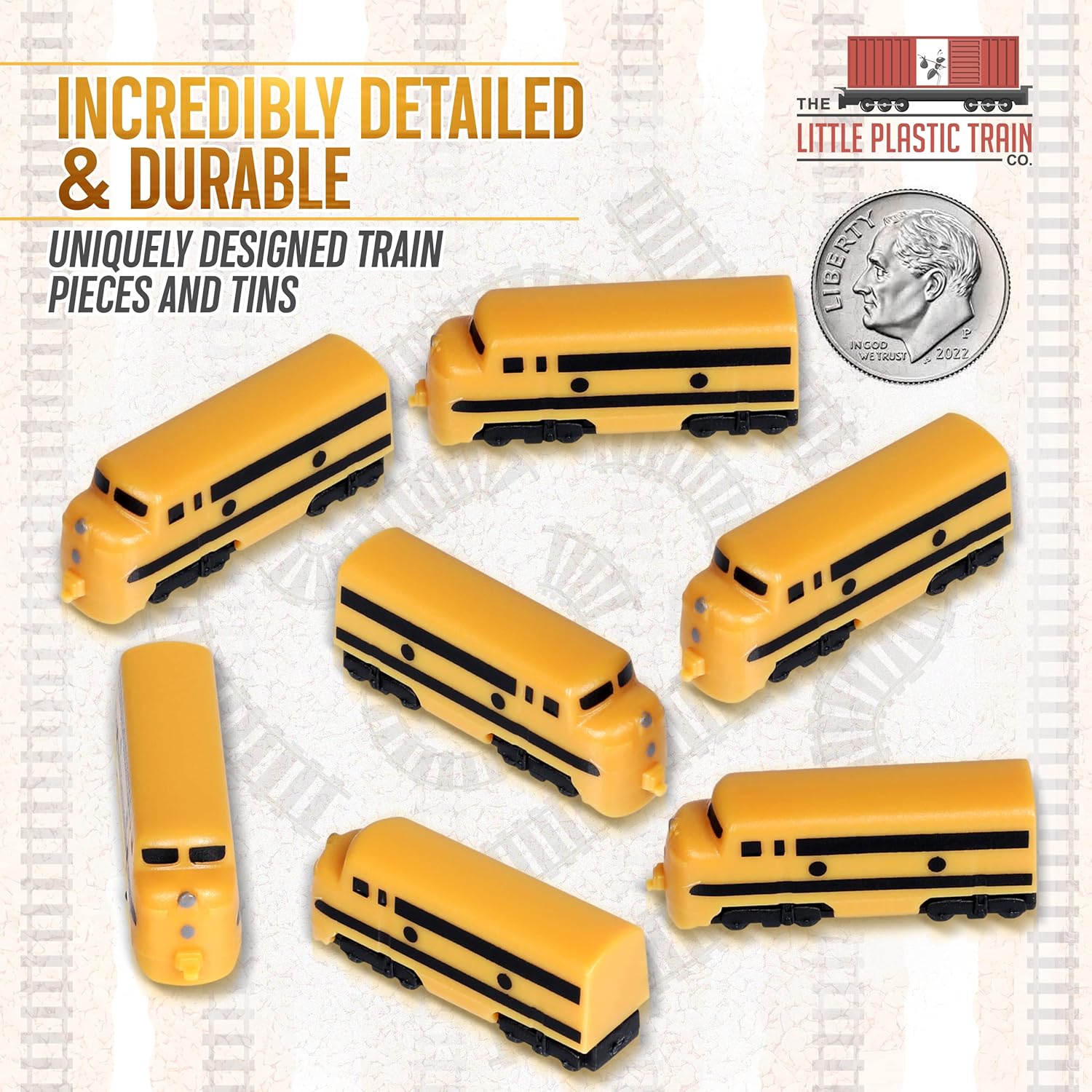 Hornet Deluxe – Juego de tren de mesa  Piezas de jugador para boleto para montar y otros juegos de mesa de tren para adultos, familiares y niños