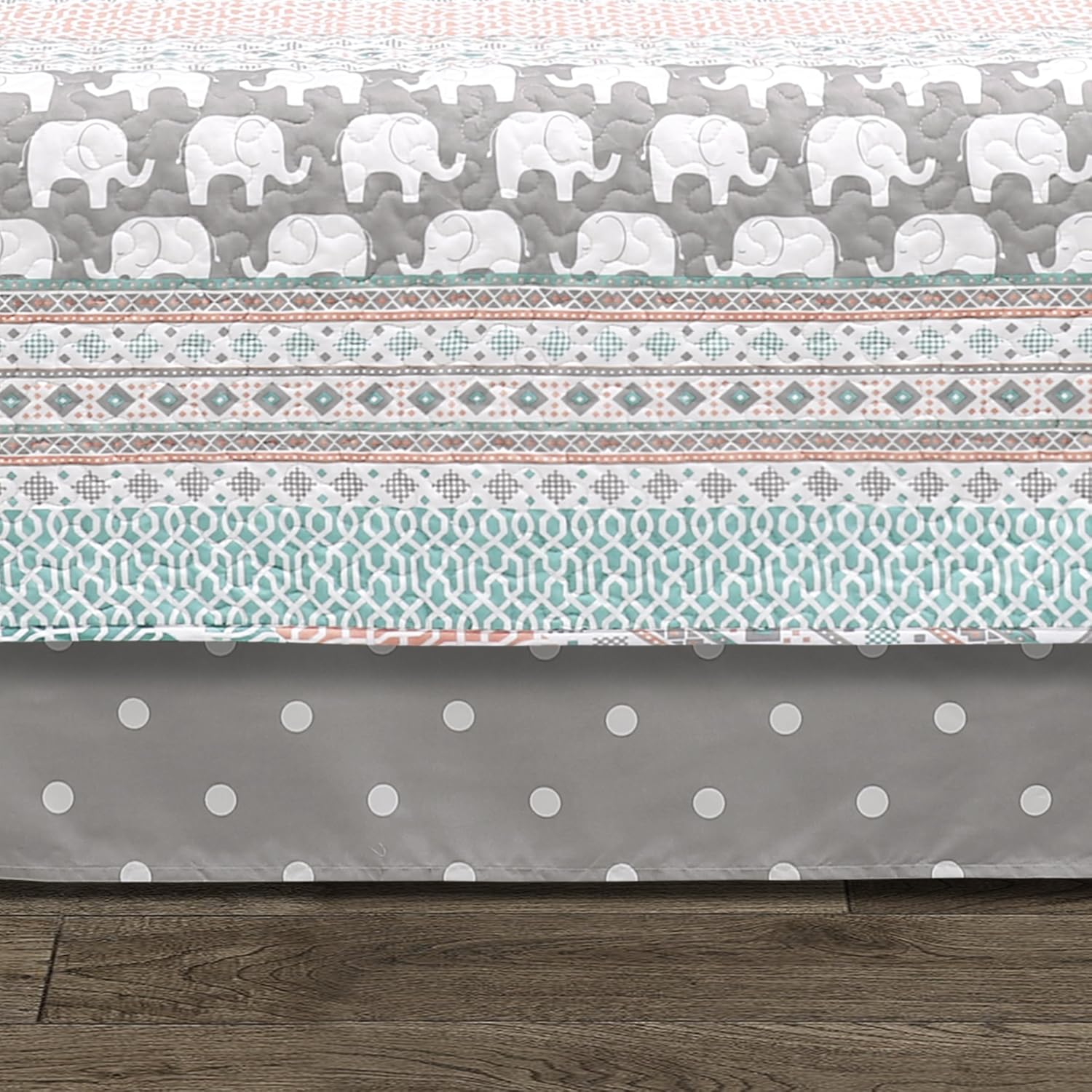 Juego de ropa de cama de decoración exuberante