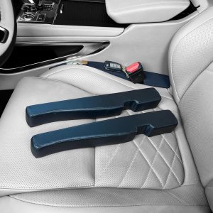 Llenador de huecos para asiento de automóvil – Bloquea el espacio entre el asiento y la consola central – Ajuste universal para el lado del Llenador de huecos para asiento de automóvil – Bloquea el espacio entre el asiento y la consola central – Ajuste universal para el lado del