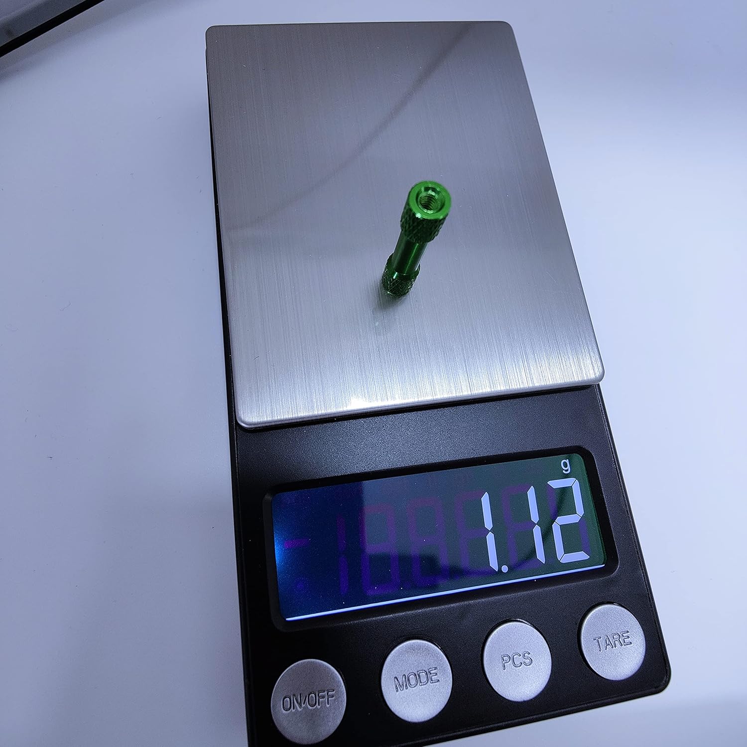 INTGAMX 12 piezas Separador de aluminio moleteado M3 de 0.984 in, pilar espaciador de columna de cabeza ancha para piezas de bricolaje RCFPVDrone