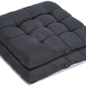 POMIU Cojines para sillas de exterior para muebles de patio y jardín, juego de almohadillas para sillas de primera calidad, cómodo relleno de fibra POMIU Cojines para sillas de exterior para muebles de patio y jardín, juego de almohadillas para sillas de primera calidad, cómodo relleno de fibra