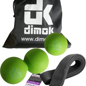 Bolas de masaje para liberación miofascial, terapia disparadora de punto de presión, masaje de pies, espalda y cuello. Bola doble con forma de Bolas de masaje para liberación miofascial, terapia disparadora de punto de presión, masaje de pies, espalda y cuello. Bola doble con forma de