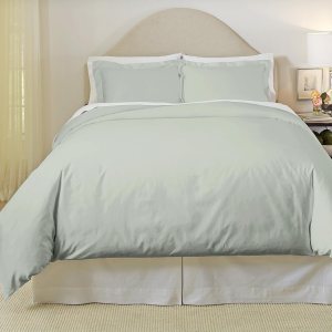 Pointehaven Juego de edredón de algodón de 500 hilos de gran tamaño, juego de edredón de 3 piezas con cierre de botón, juego de edredón 100% algodón Pointehaven Juego de edredón de algodón de 500 hilos de gran tamaño, juego de edredón de 3 piezas con cierre de botón, juego de edredón 100% algodón