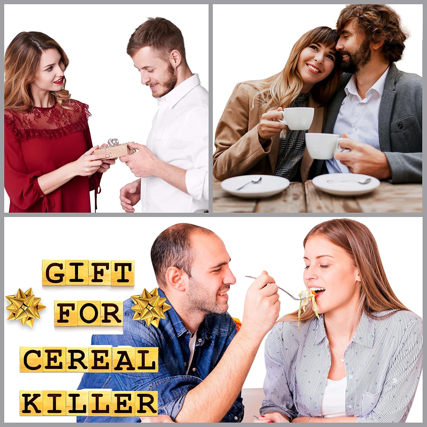 Seyal Regalo de tenedor mata cereales