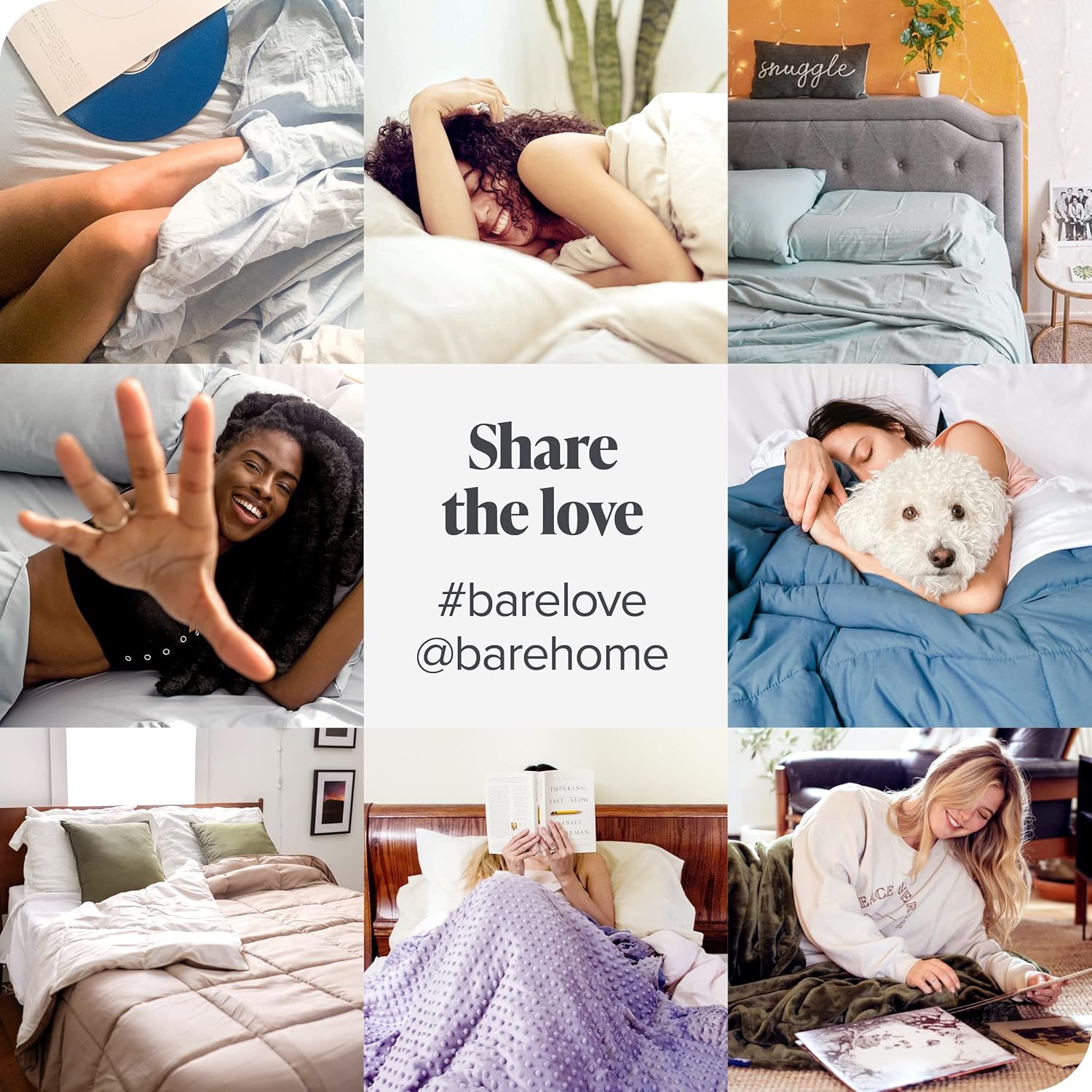 Bare Home – Juego de sábanas de franela de doble cepillado para mayor suavidad y comodidad, 100% algodón, aterciopelado, suave, pesado, bolsillo