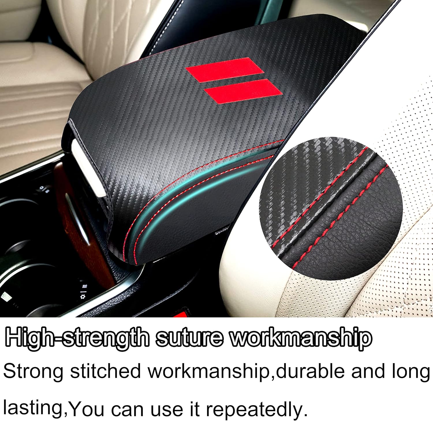 YOSRTER Accesorios para Dodge Charger 2011-2019 2020 2021 2022 2023 Chrysler 300 2015-2022 funda para reposabrazos de consola central, caja