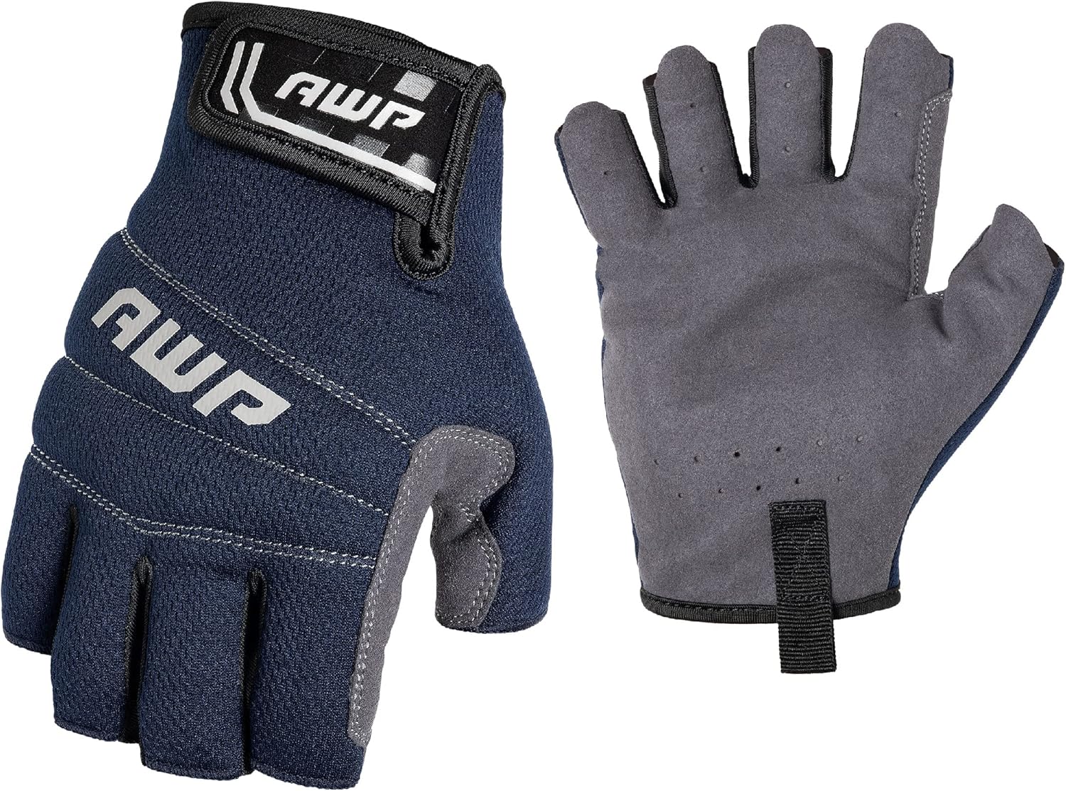 AWP Guantes de trabajo profesionales sin dedos