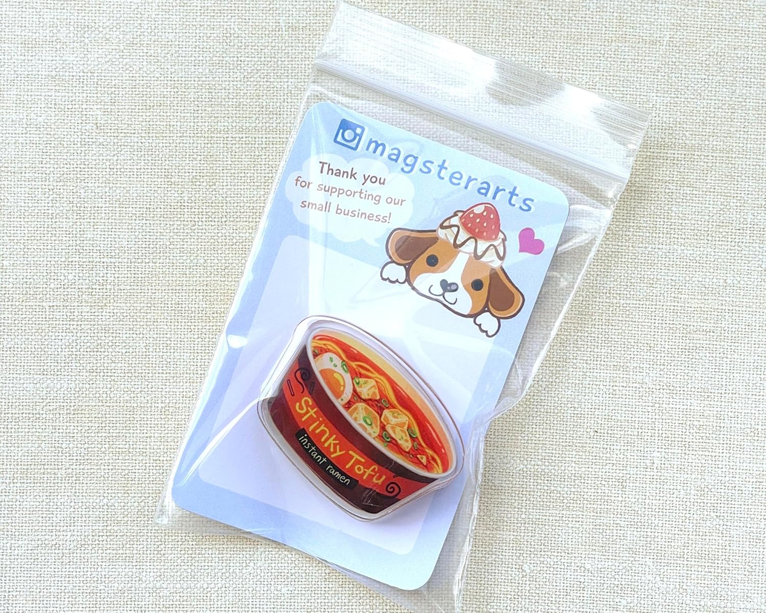 Ramen Noodle Acrylic Clip, Binder Clip, Paper Clips, Cute Bookmarks, Kawaii Acrylic Charm, Kawaii Stationery, Planner Accessory