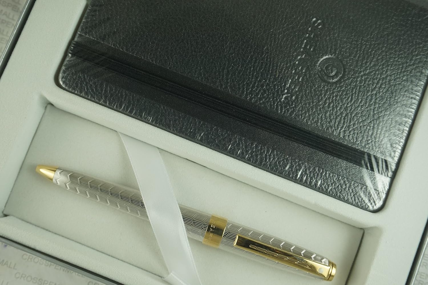 Sheaffer Prelude Signature – Medallista de patrón de piel de serpiente con diseño de serpiente con oro de 22 quilates y diario Sheaffer a juego