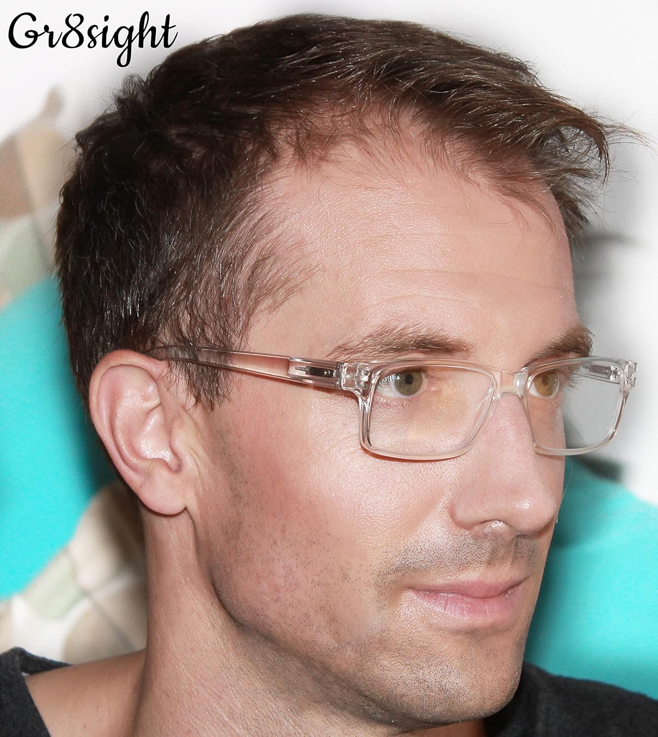 Paquete de 6 lentes de lectura con bisagras de resorte, lectores Sunshine para hombres y mujeres, lentes grises profesionales
