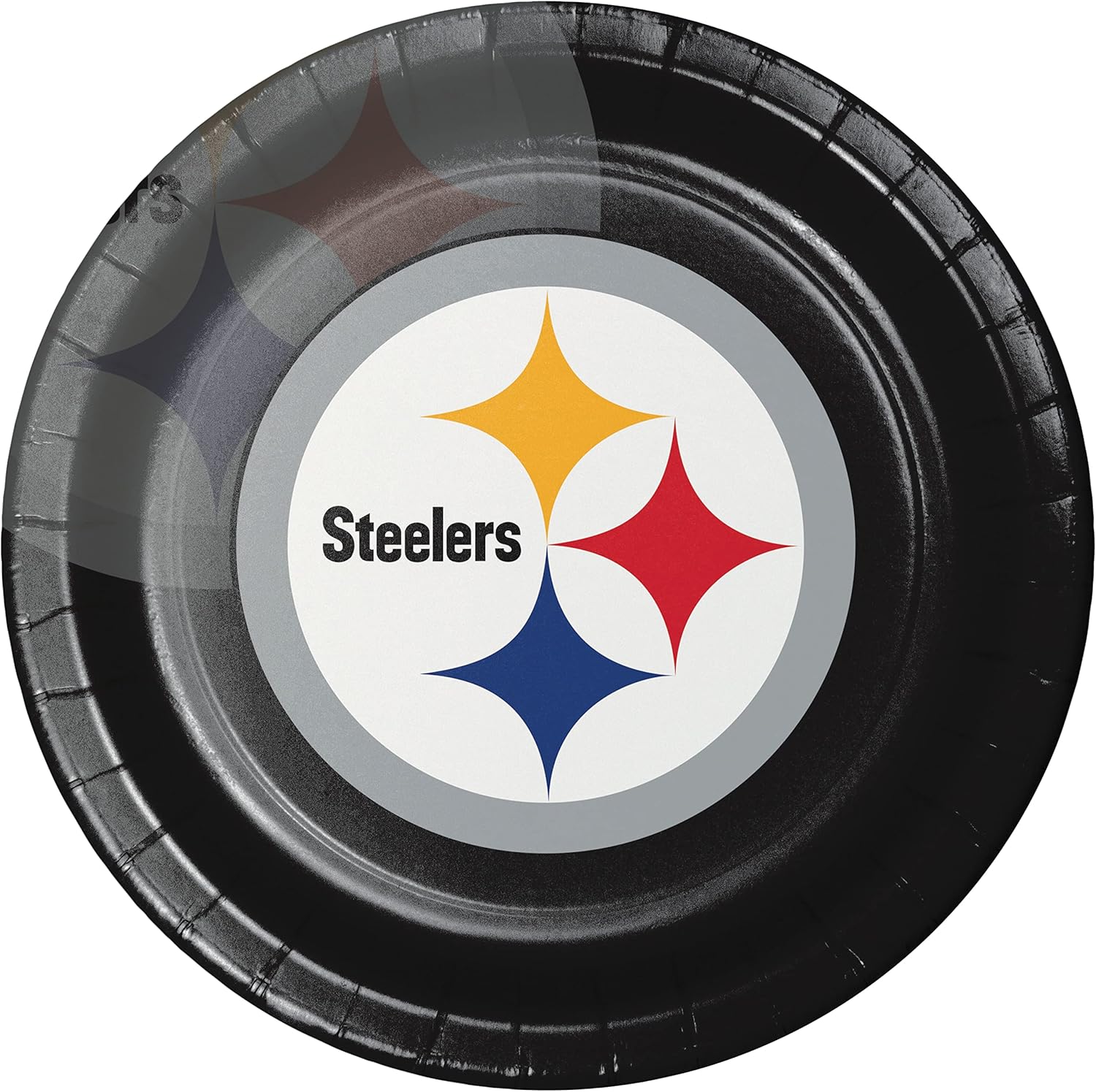 Pittsburgh Steelers – Platos de papel, 24 unidades