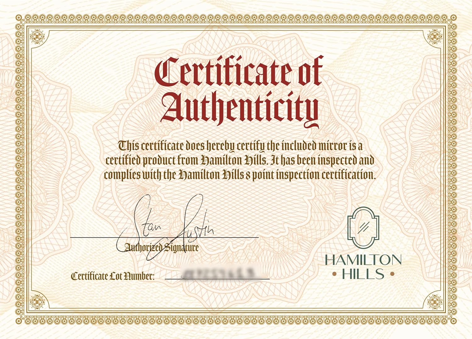 Hamilton Hills Espejo con marco de metal dorado cepillado de 16 x 24 pulgadas, espejos pivotantes para baños, marco rectangular de esquina