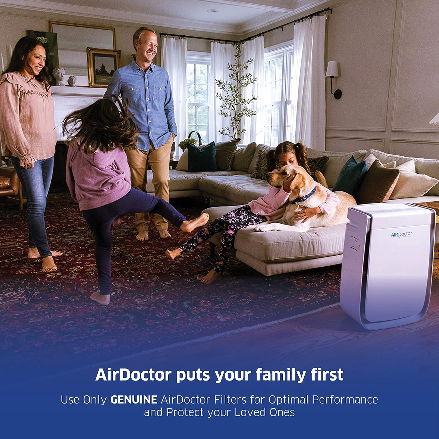 AIRDOCTOR AD3000  AD3500 se adapta a ambos modelos de repuesto de filtro genuino. El paquete combinado de un año incluye 1 UltraHEPA y 2 trampas de
