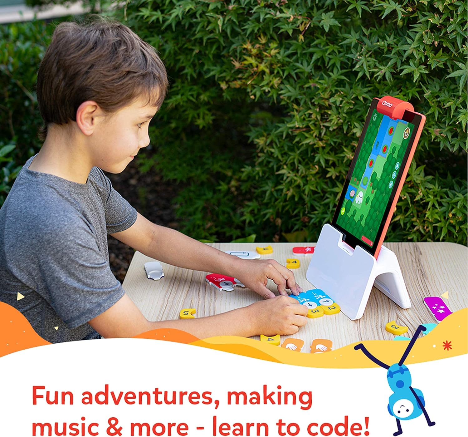 Osmo - Paquete familiar de codificación para iPad y tableta Fire 3 juegos de aprendizaje educativos a partir de 5 a 10 años codificación Awbie - Imagen 6