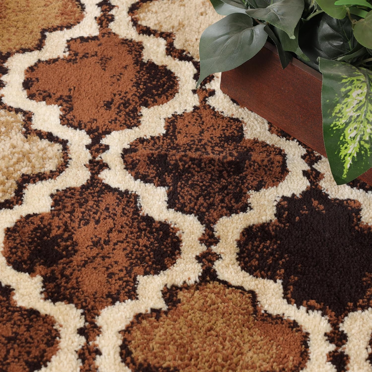 Superior Alfombra de pasillo para interiores, respaldo de yute, perfecta para sala de estarcomedor, dormitorio, oficina, cocina, entrada, decoración
