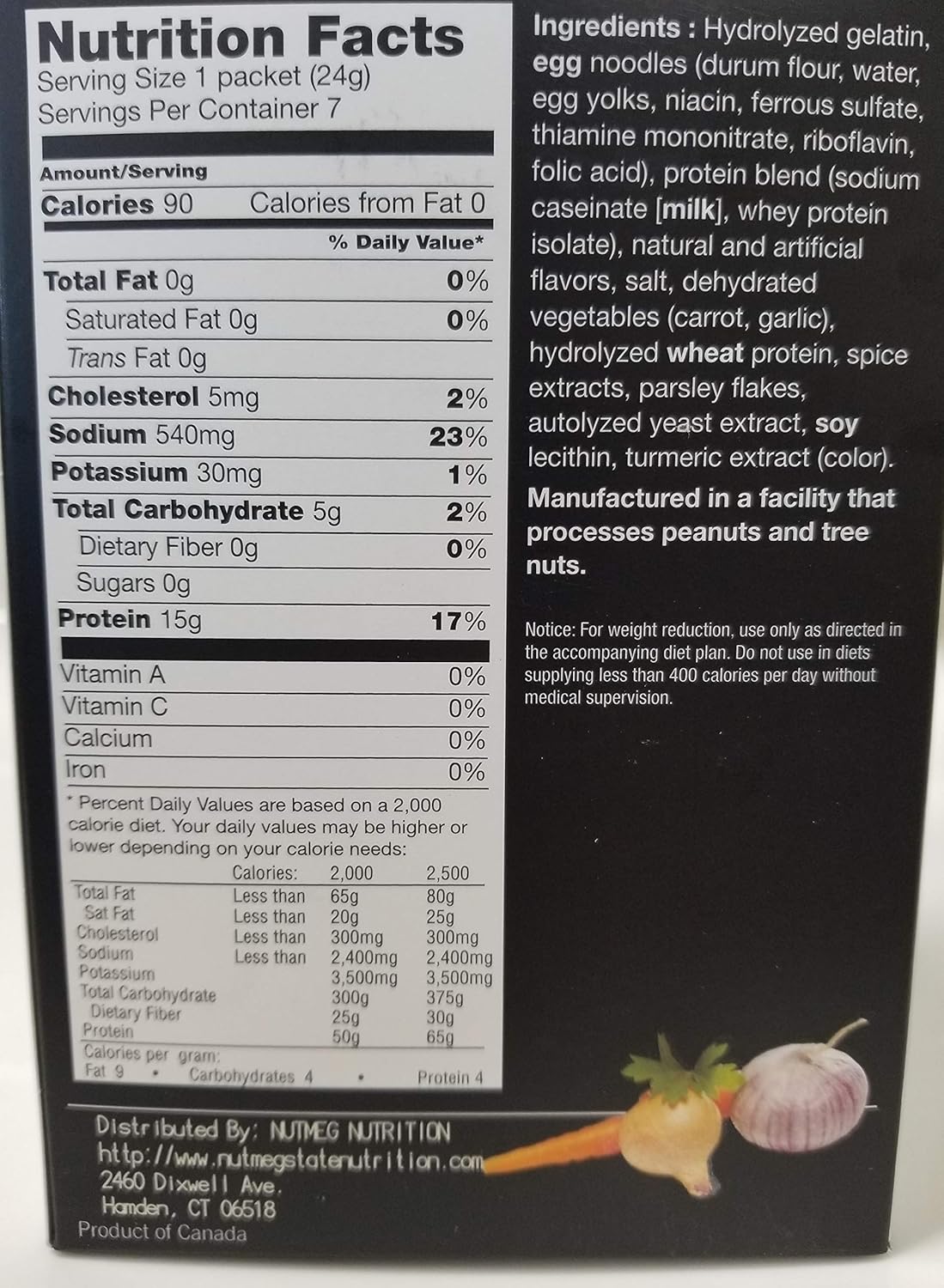 Proti Fit – Sopa de dieta alta en proteínas – Fideos de pollo – 0.53 oz de proteína – Baja en calorías (90 calorías) – Bajo en carbohidratos – Bajo