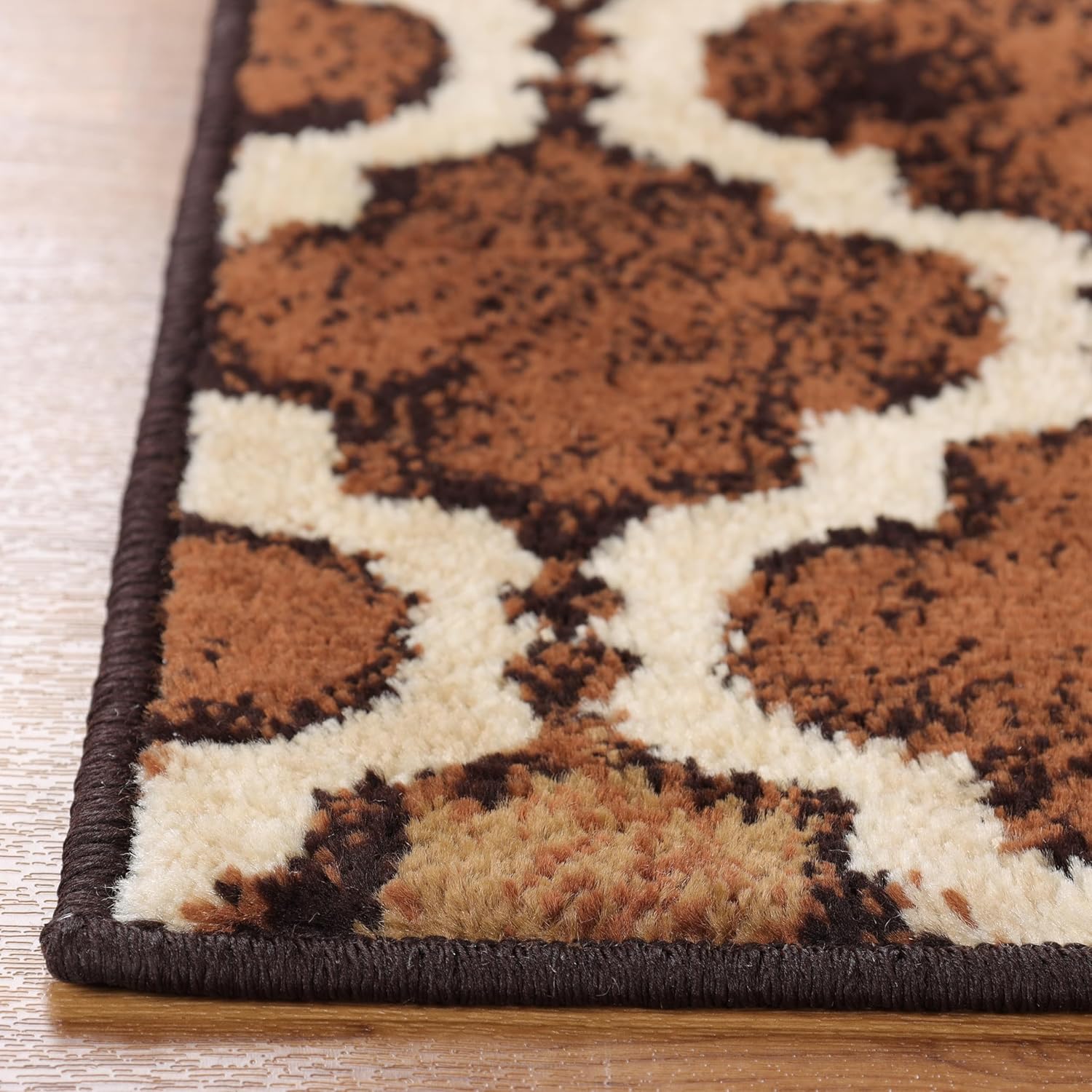 Superior Alfombra de pasillo para interiores, respaldo de yute, perfecta para sala de estarcomedor, dormitorio, oficina, cocina, entrada, decoración