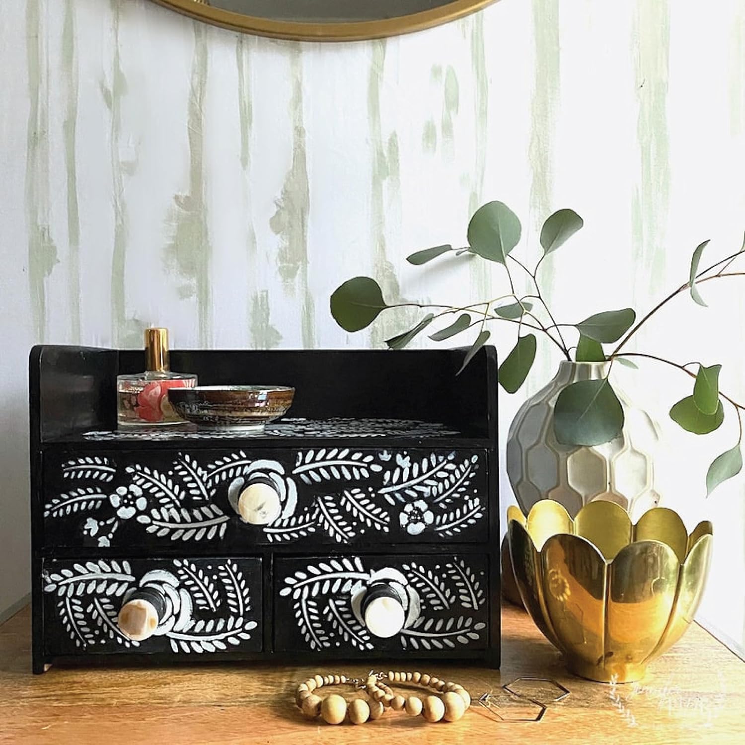 DecoArt Esmalte satinado clásico negro, 8 onzas líquidas, tarro (paquete de 3)