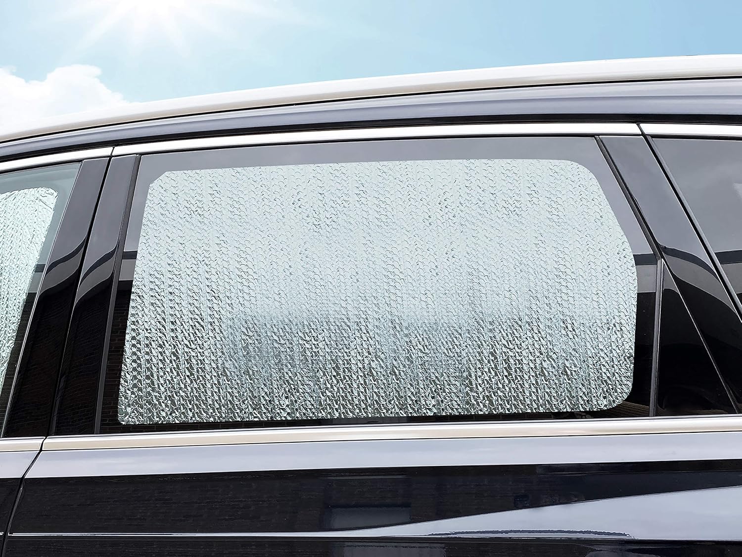 Parasol de 2 fila para asiento trasero de ventana lateral, ajuste personalizado para Nissan Titan Pickup 4Dr de 4 puertas de 2016, 2017, 2018, 2019,
