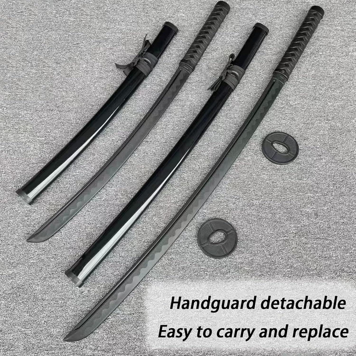 Espada marcial de entrenamiento de polipropileno,Práctica Katana Espada,Katana de entrenamiento para la práctica
