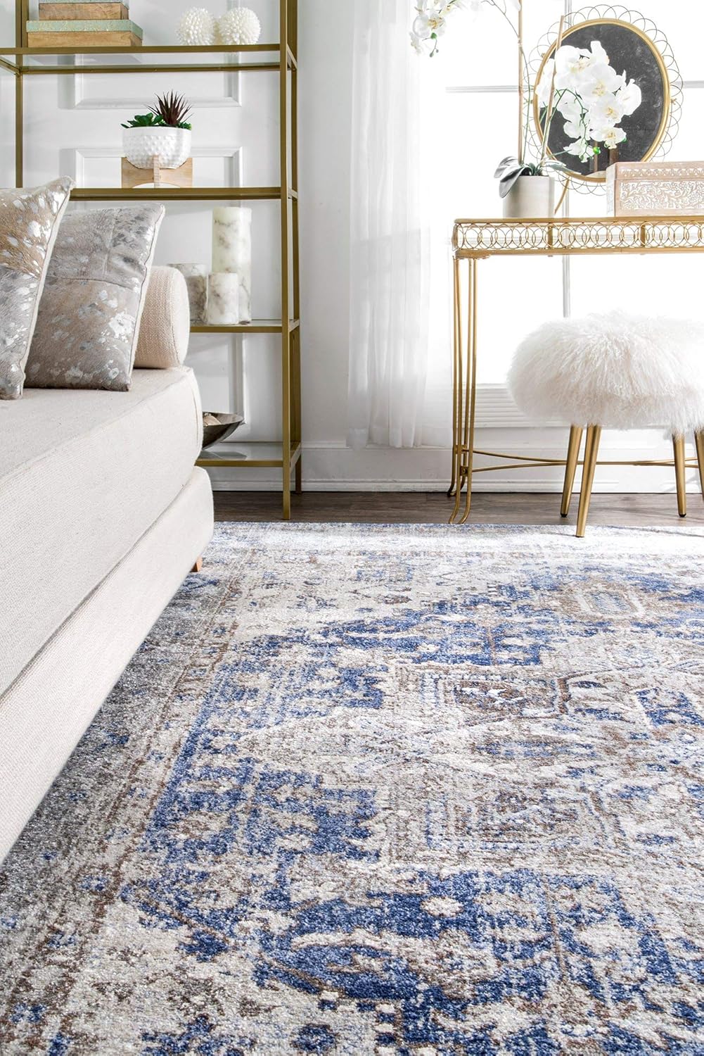 NuLOOM Vonda Fancy – Alfombra de área persa