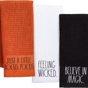 Rae Dunn Toallas de mano, toalla de mano decorativa bordada para cocina y baño, 100% algodón, altamente absorbente, paquete de 3, 16 x 26 pulgadas, Rae Dunn Toallas de mano, toalla de mano decorativa bordada para cocina y baño, 100% algodón, altamente absorbente, paquete de 3, 16 x 26 pulgadas,