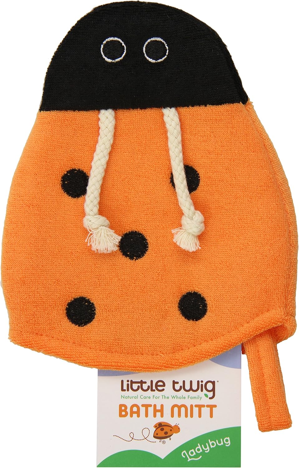 Little Twig Guante de baño Lady Bug
