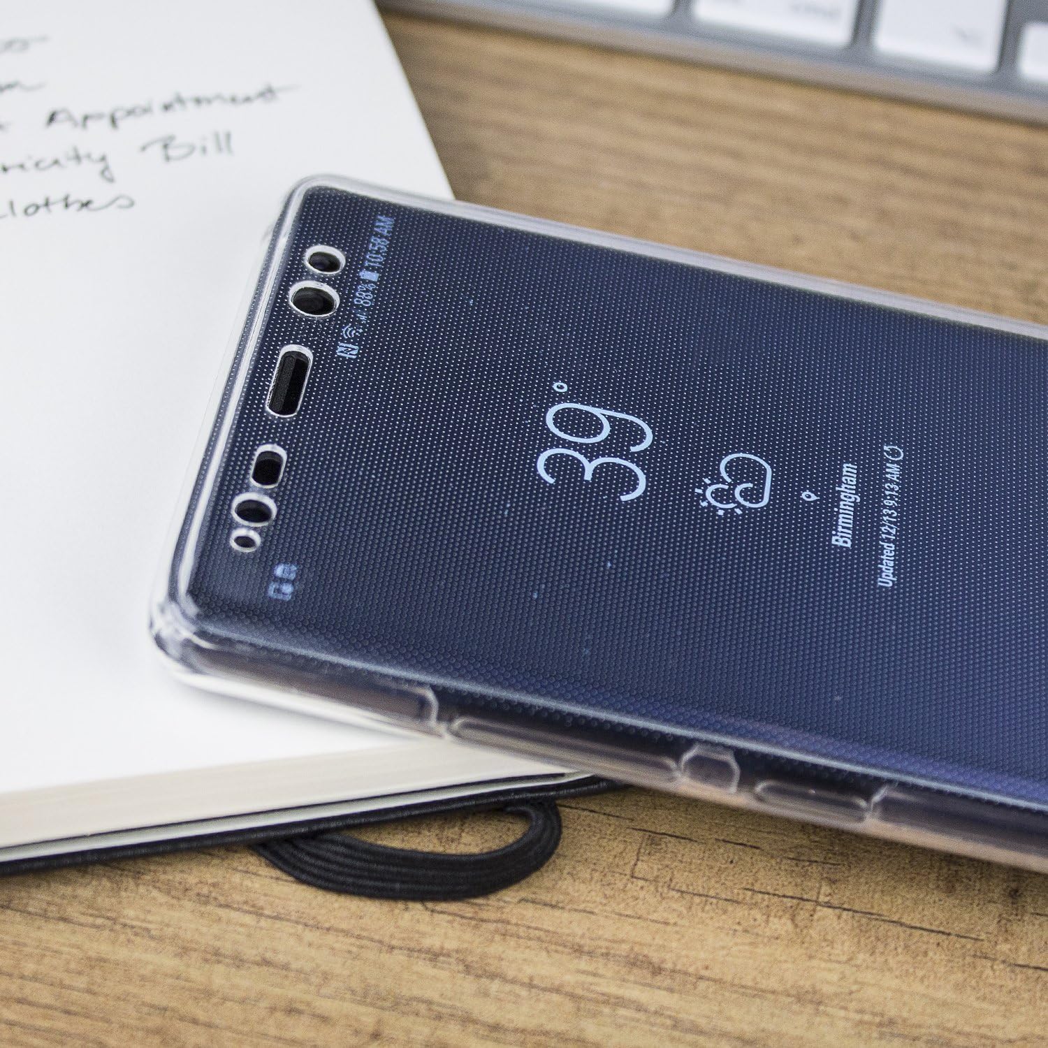 Olixar Funda de protección completa 360 para Samsung Galaxy Note 8, cubierta de cuerpo completo, protección delantera y trasera, diseño delgado