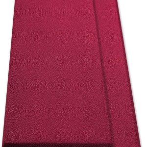 Panel acústico rojo burdeos Fibra de vidrio paquete de 2 Panel profesional de absorción de sonido Panel decorativo a prueba de sonido Panel de Panel acústico rojo burdeos Fibra de vidrio paquete de 2 Panel profesional de absorción de sonido Panel decorativo a prueba de sonido Panel de