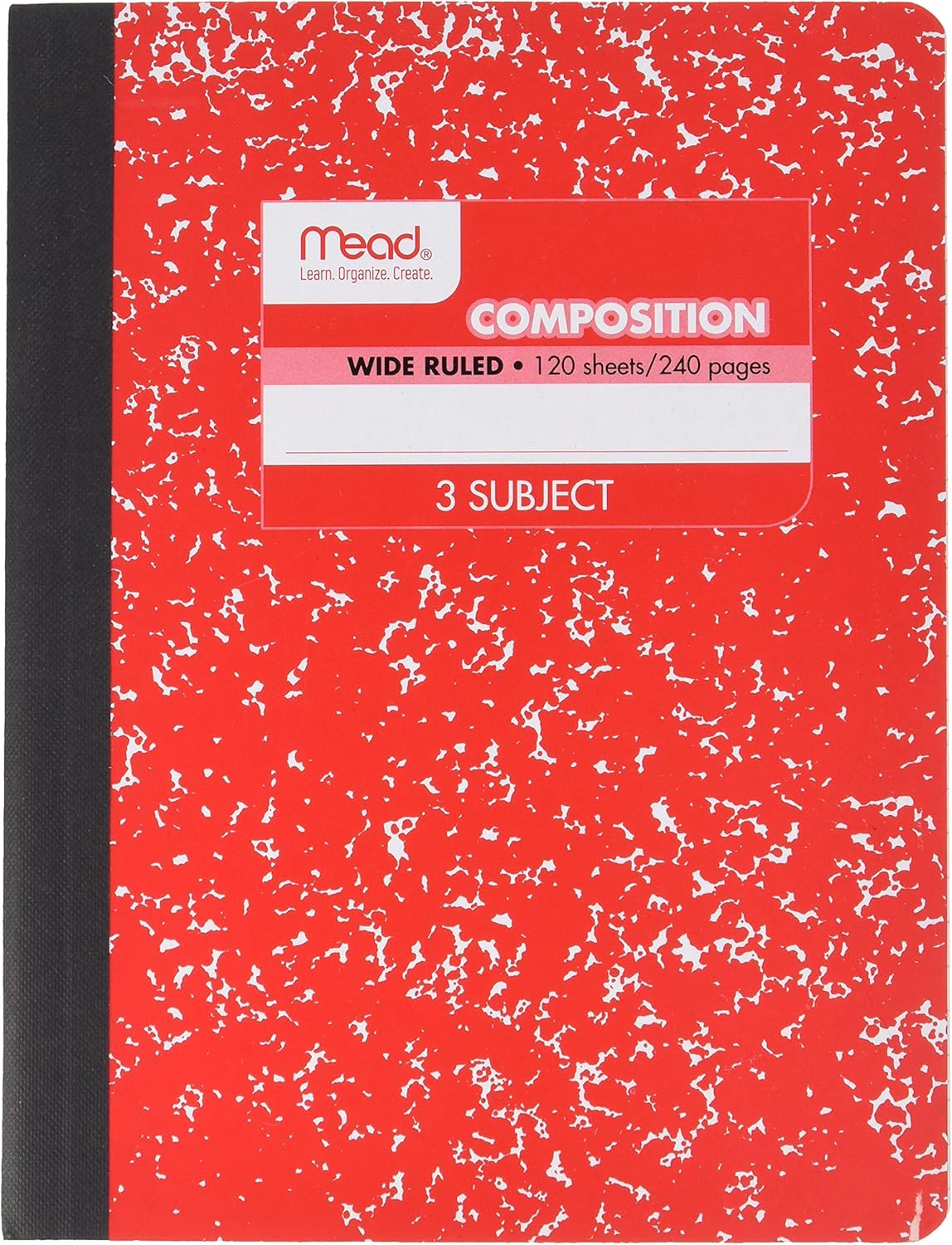 Mead Cuadrado de Composición de Color de Oferta Libros, 3 temas, 120 hojas, color seleccionado para ti, 1 unidad (09950)